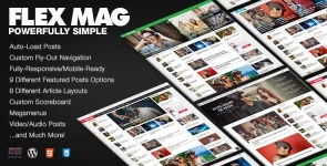 Flex Mag - Responsive WordPress News Theme.webp